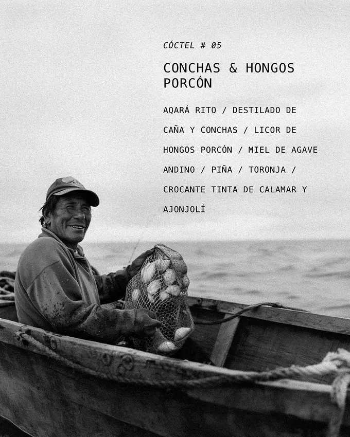 Cóctel de un bar experimental en lima