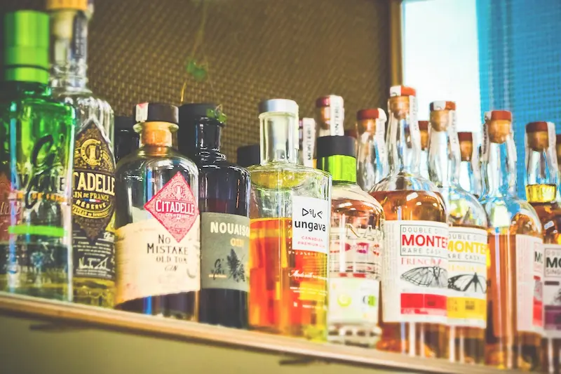 ¿Qué son las bebidas destiladas