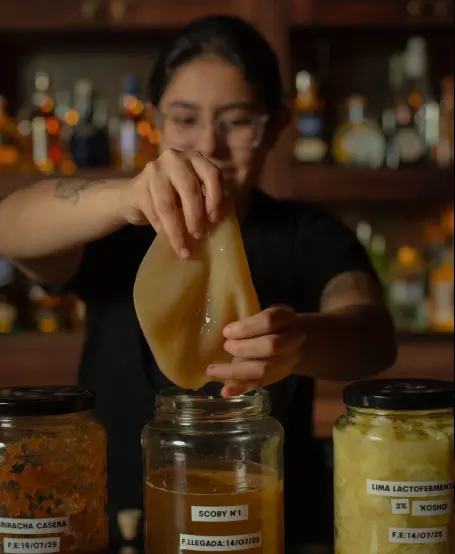 Ingrediente de nuestro bar experimental
