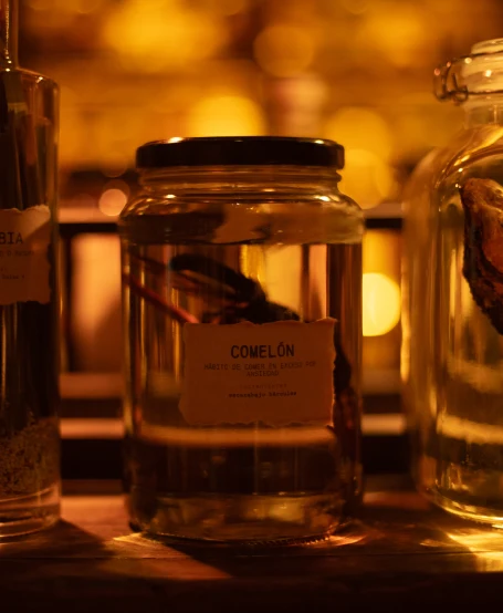 Ingredientes de nuetra cocteleria experimental