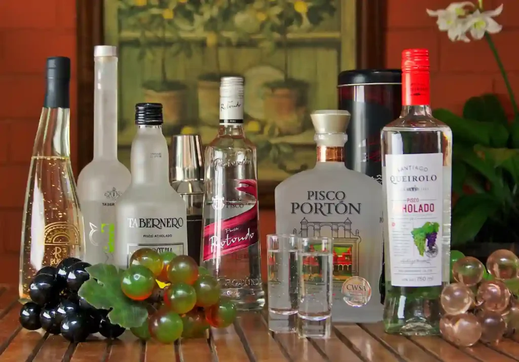 El pisco como base