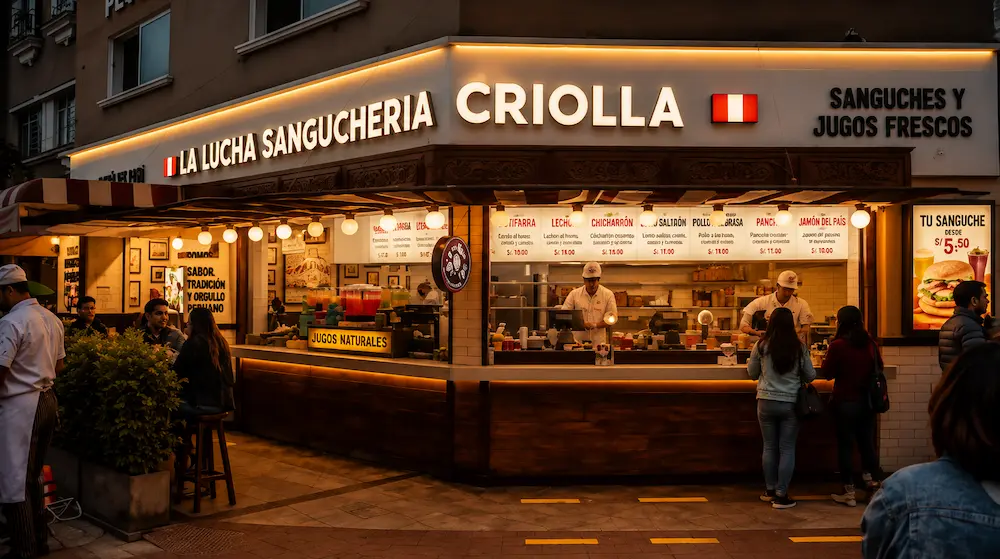 La Lucha Sanguchería Criolla