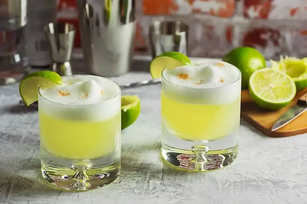 Pisco sour peruano