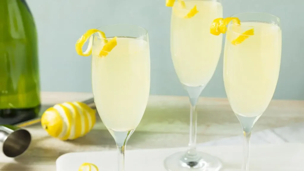 French 75 con champagne excepcional